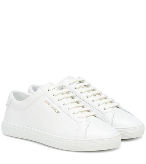 saint laurent white sneakers.